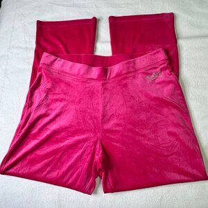 Juicy Couture Velour Track Pants – Hot Pink – Size XXL